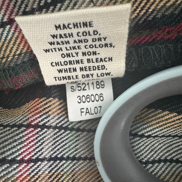 VTG Y2K 07 Old Navy Green Plaid Pleated Mini Skirt Sz 1 Academia Schoolgirl NEW - Picture 6 of 9